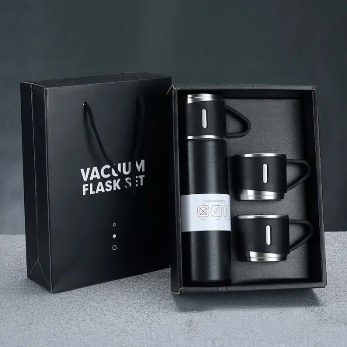 Premium Vacuum Flask Gift Set